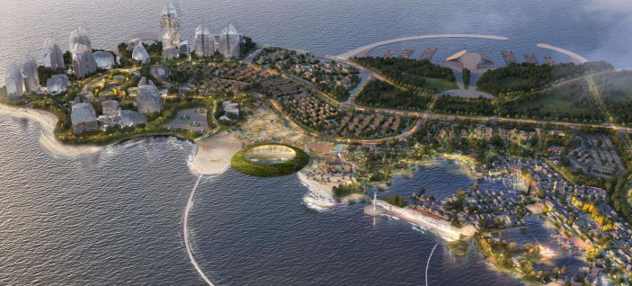 国产成人亚洲综合一区成功中标中南置地唐山湾风情小镇项目设计