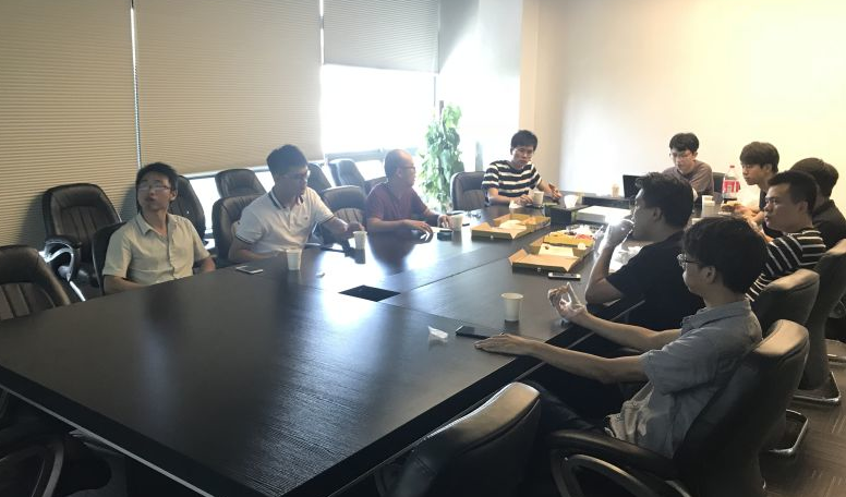 建筑方案所举行模拟汇报