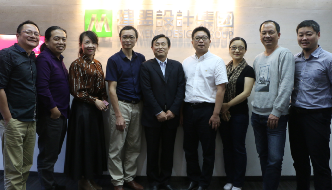 华侨大学黄安民教师一行莅临建盟考察指导