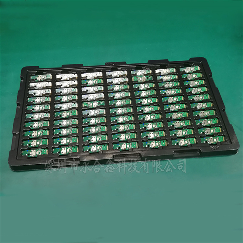 防静电周转盘吸塑,PCB板周转盘 吸塑定制