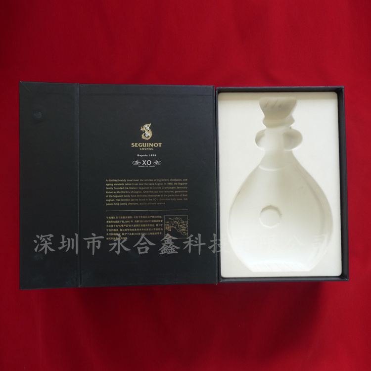 洋酒植绒吸塑内托